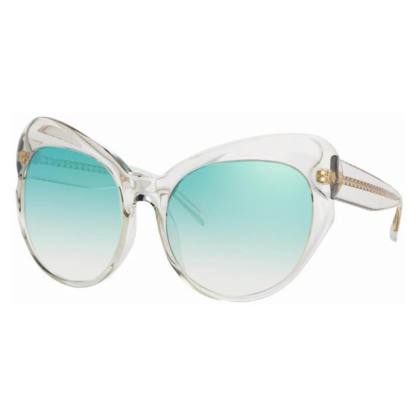 Matthew Williamson x Linda Farrow Blue Sunglasses
