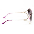 Matthew Williamson x Linda Farrow Purple Sunglasses