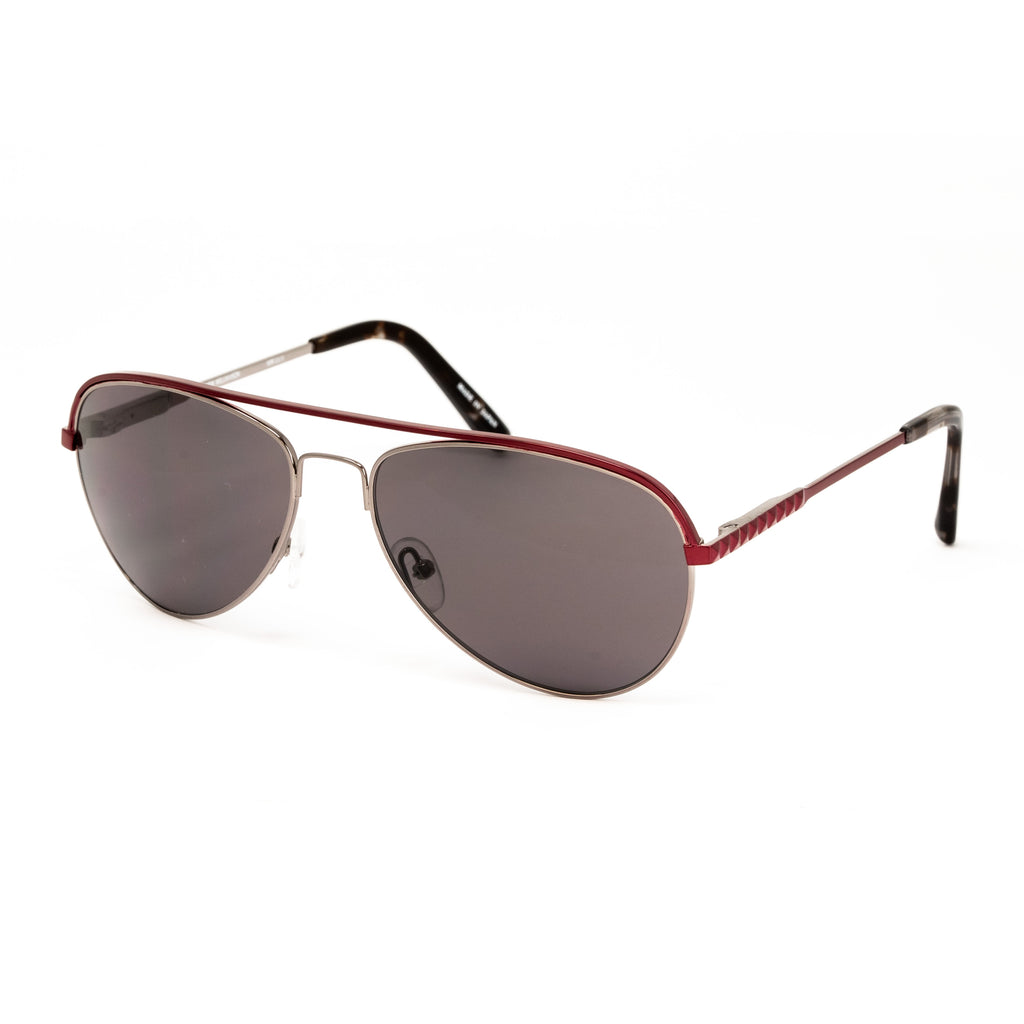 Matthew Williamson x Linda Farrow Burgundy Sunglasses