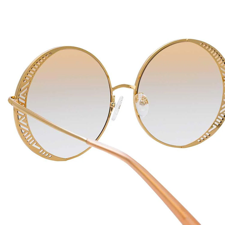 Matthew Williamson x Linda Farrow Gold Sunglasses