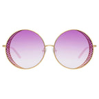 Matthew Williamson x Linda Farrow Violet Sunglasses