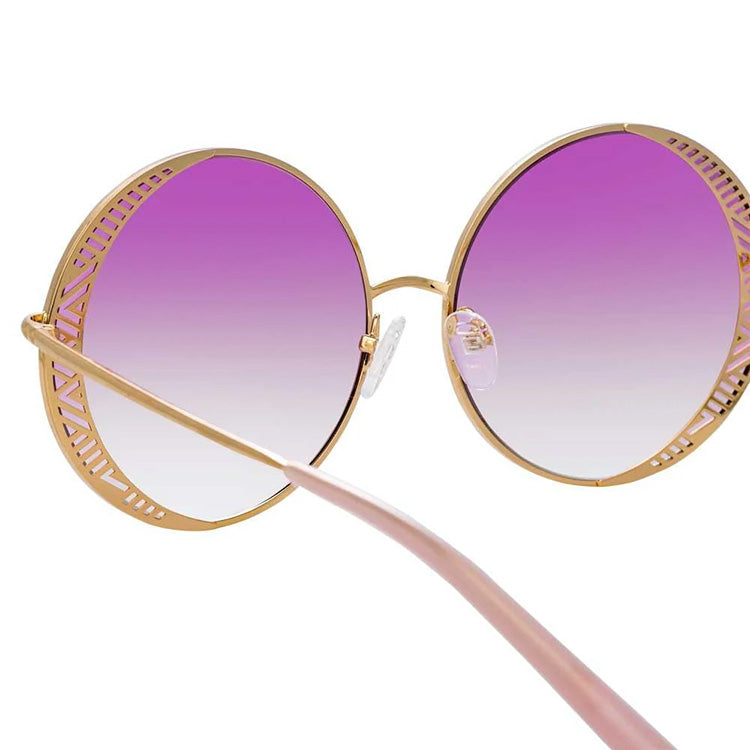Matthew Williamson x Linda Farrow Violet Sunglasses