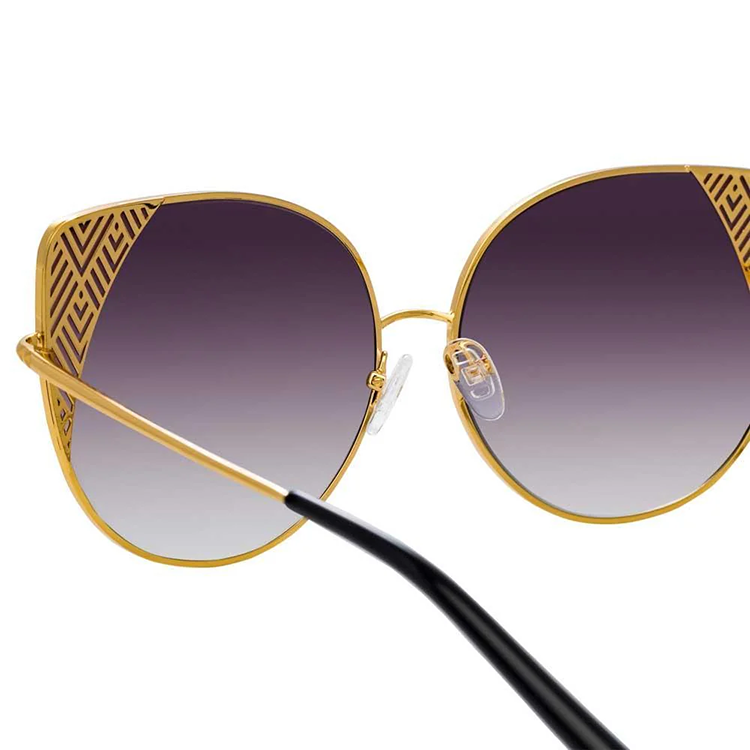 Matthew Williamson x Linda Farrow Purple Sunglasses