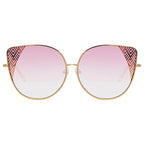 Matthew Williamson x Linda Farrow Pink Sunglasses
