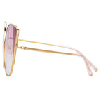 Matthew Williamson x Linda Farrow Pink Sunglasses