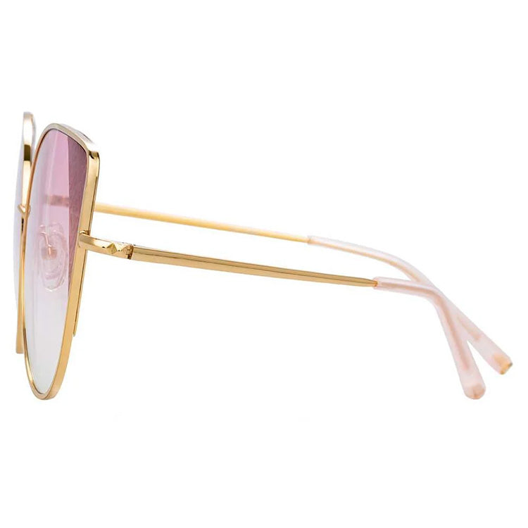 Matthew Williamson x Linda Farrow Pink Sunglasses
