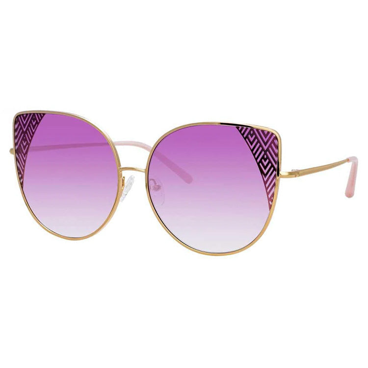Matthew Williamson x Linda Farrow Purple Sunglasses