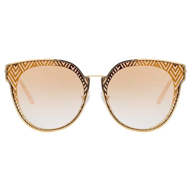 Matthew Williamson x Linda Farrow Light Brown Sunglasses