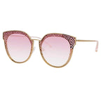 Matthew Williamson x Linda Farrow Pink Sunglasses