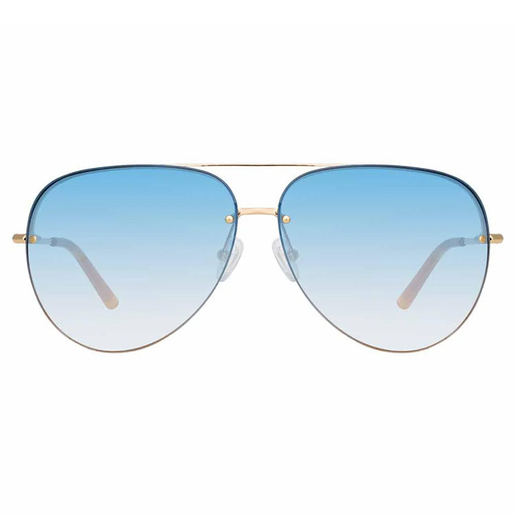 Matthew Williamson x Linda Farrow Blue Sunglasses