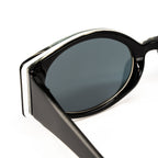 Matthew Williamson x Linda Farrow Black Sunglasses
