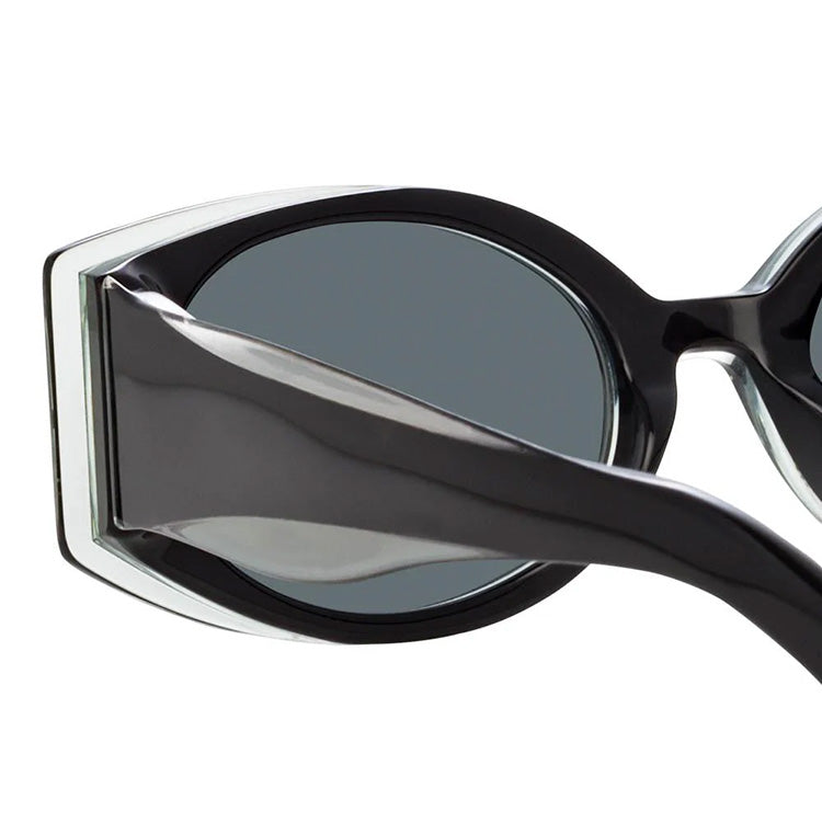 Matthew Williamson x Linda Farrow Black Sunglasses