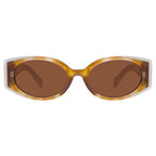 Matthew Williamson x Linda Farrow Tortoiseshell Sunglasses