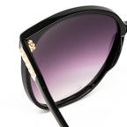 Matthew Williamson x Linda Farrow Black Sunglasses