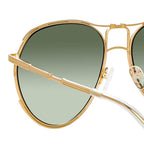 Matthew Williamson x Linda Farrow Green Sunglasses
