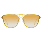 Matthew Williamson x Linda Farrow yellow Sunglasses