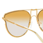 Matthew Williamson x Linda Farrow yellow Sunglasses