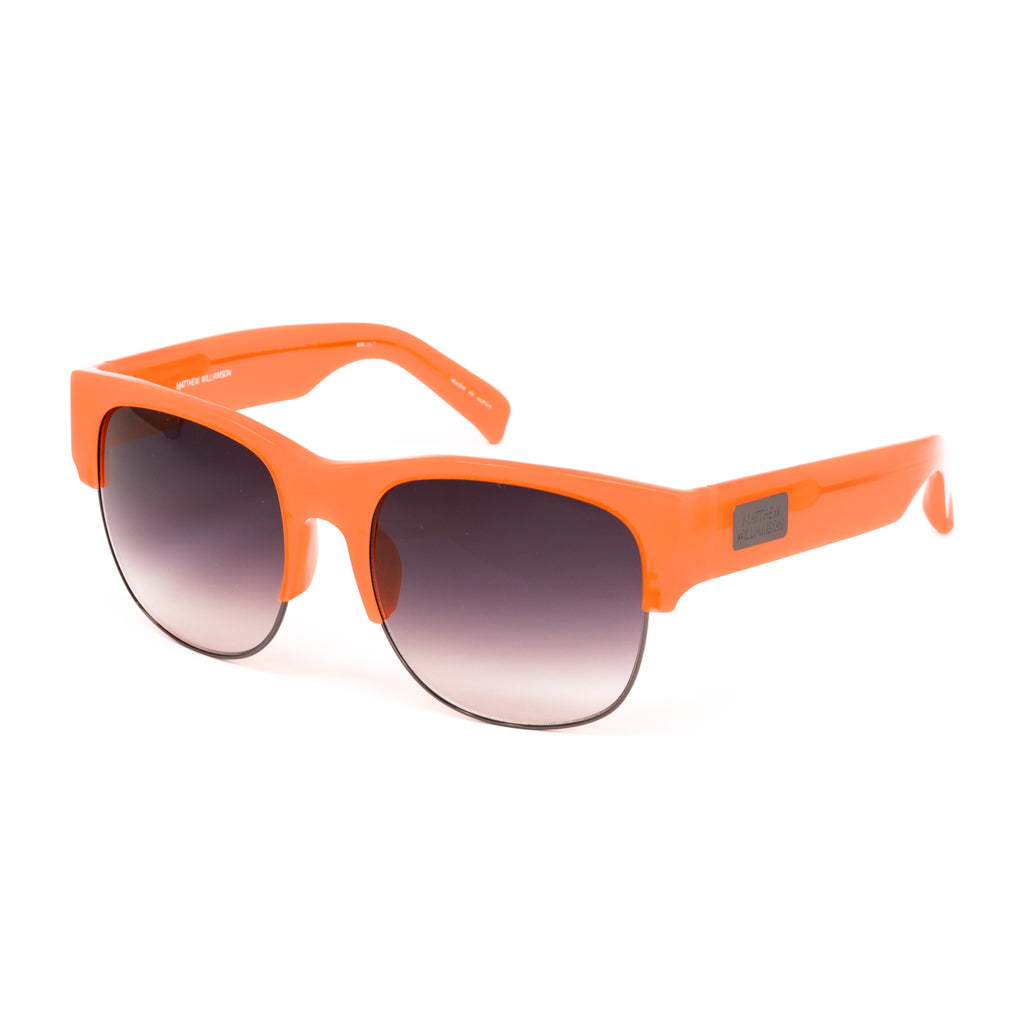 Matthew Williamson x Linda Farrow Orange Sunglasses