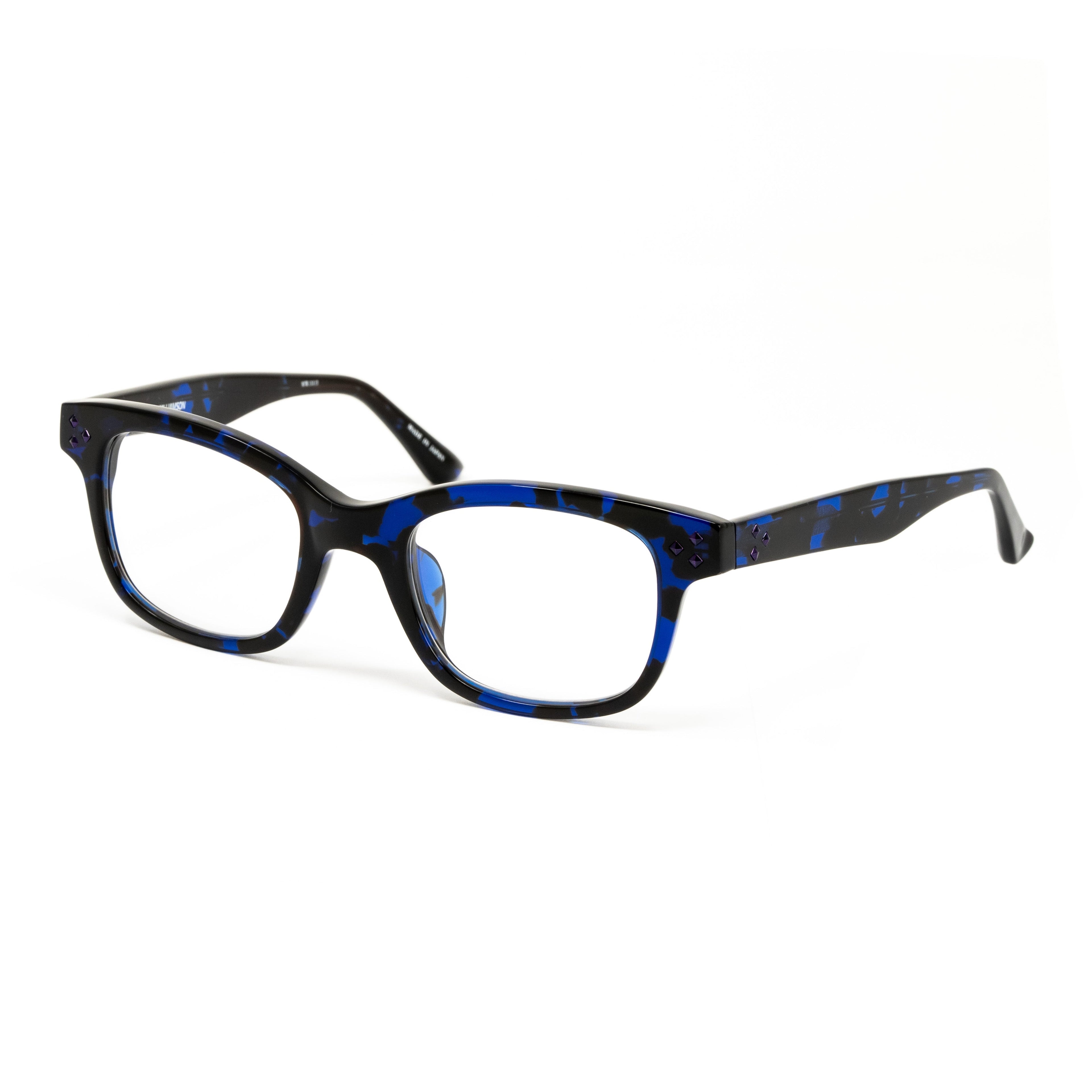Matthew Williamson x Linda Farrow Blue Sunglasses