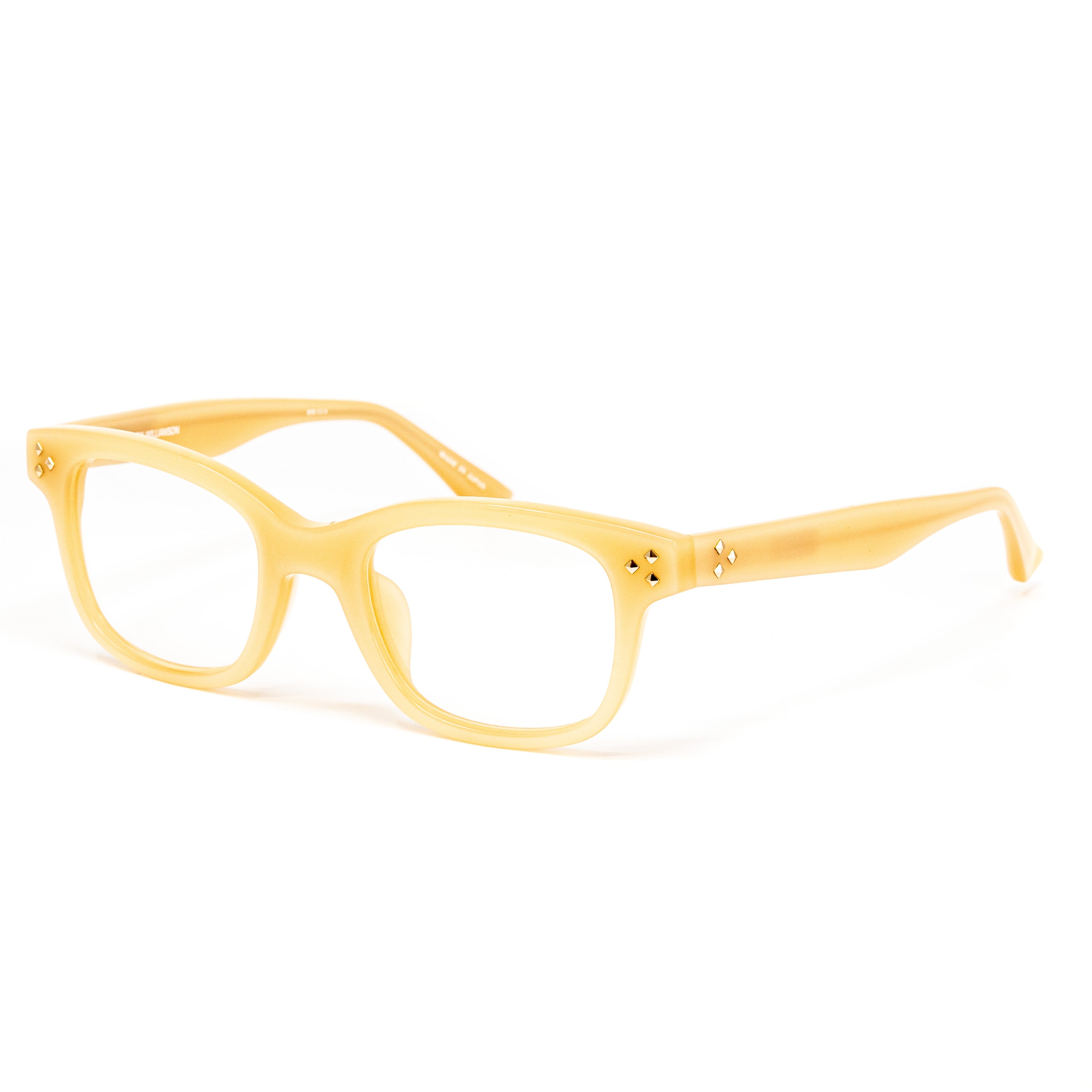 Matthew Williamson x Linda Farrow Honey Yellow Eyeglasses