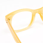 Matthew Williamson x Linda Farrow Honey Yellow Eyeglasses