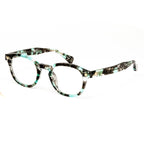 Matthew Williamson x Linda Farrow Green and Black Eyeglasses