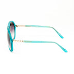 Matthew Williamson x Linda Farrow Blue Sunglasses