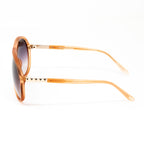 Matthew Williamson x Linda Farrow Orange Sunglasses