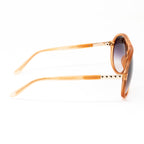Matthew Williamson x Linda Farrow Orange Sunglasses