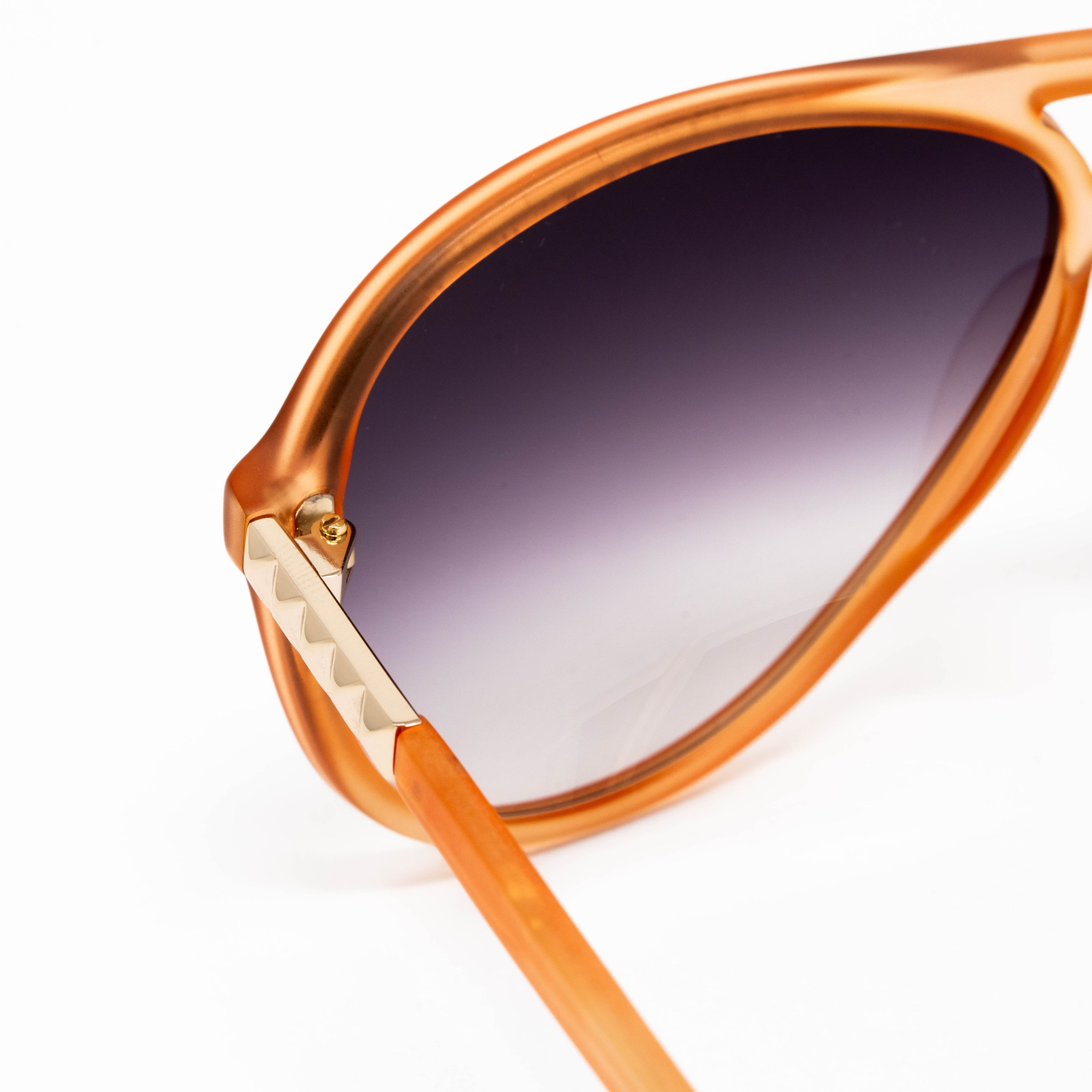 Matthew Williamson x Linda Farrow Orange Sunglasses