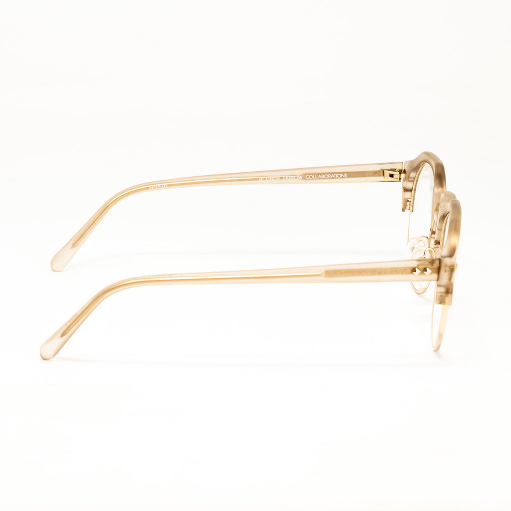 Matthew Williamson x Linda Farrow Champagne Eyeglasses