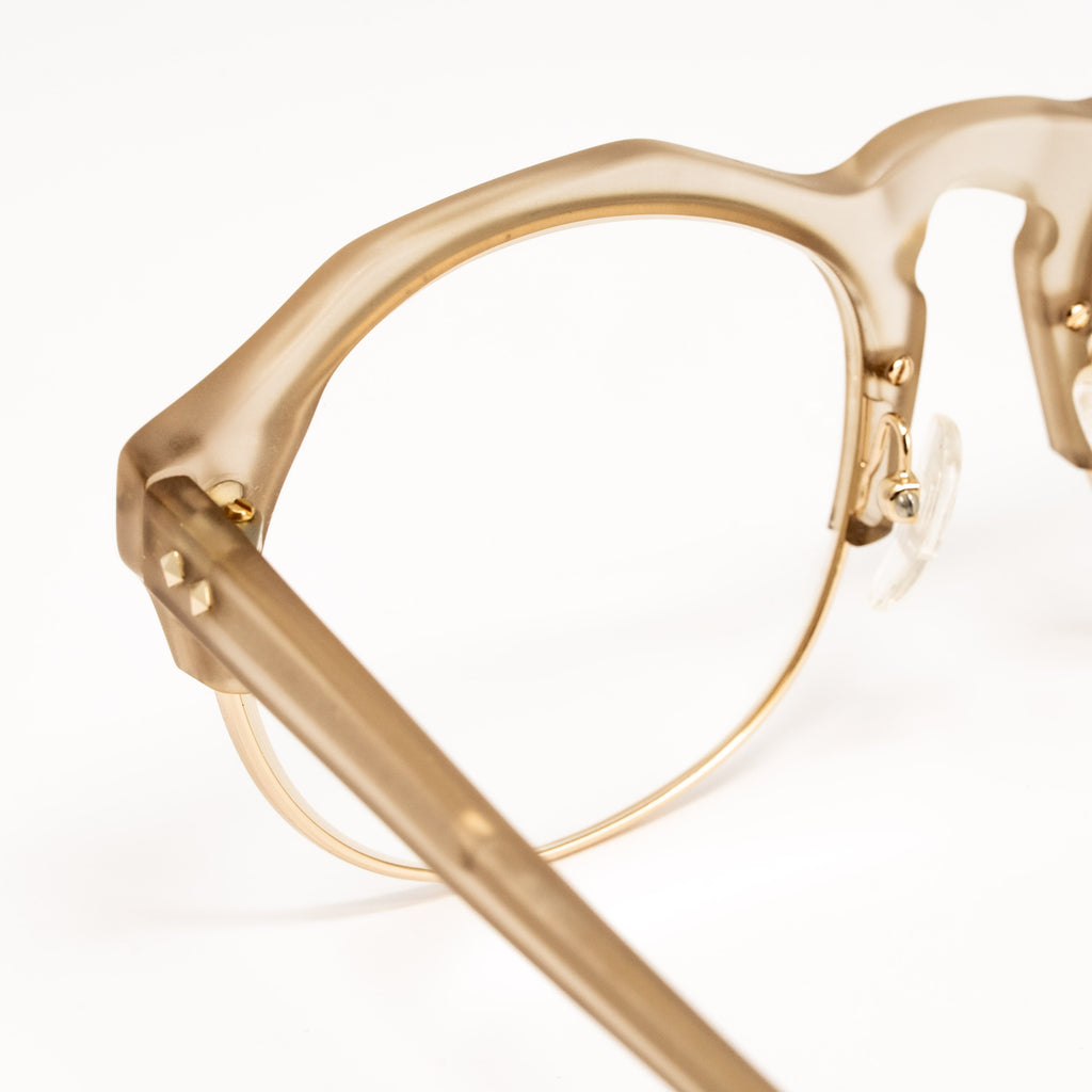 Matthew Williamson x Linda Farrow Champagne Eyeglasses