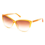 Matthew Williamson x Linda Farrow Orange Sunglasses