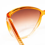 Matthew Williamson x Linda Farrow Orange Sunglasses