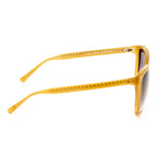 Matthew Williamson x Linda Farrow Golden Yellow Sunglasses