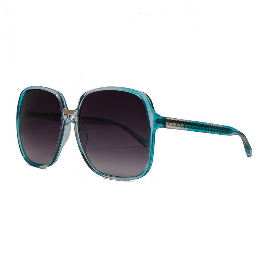 Matthew Williamson x Linda Farrow Teal Sunglasses