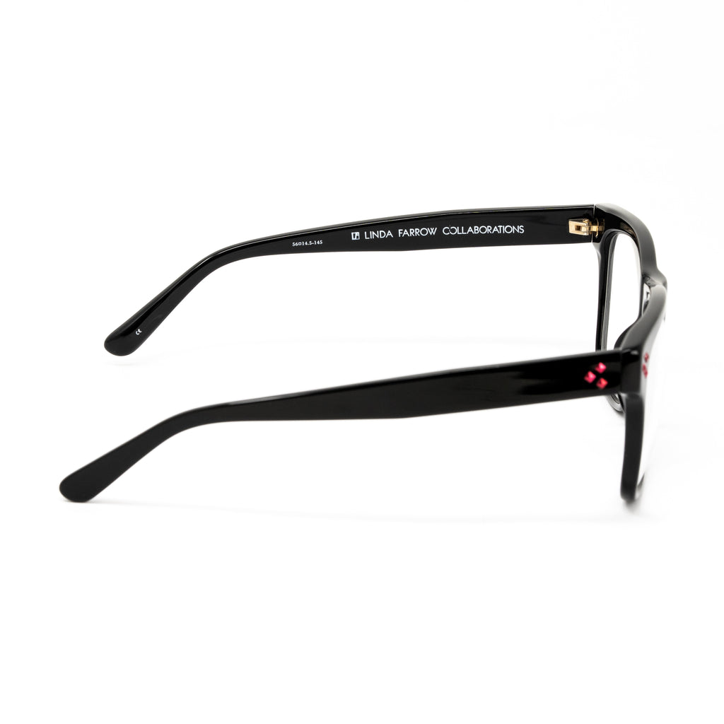 Matthew Williamson x Linda Farrow Black Sunglasses
