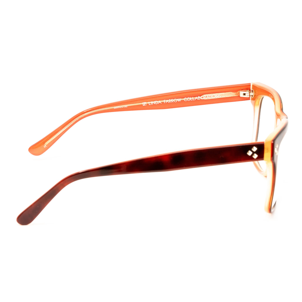 Matthew Williamson x Linda Farrow Tortoiseshell Eyeglasses