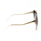Matthew Williamson x Linda Farrow Beige Sunglasses
