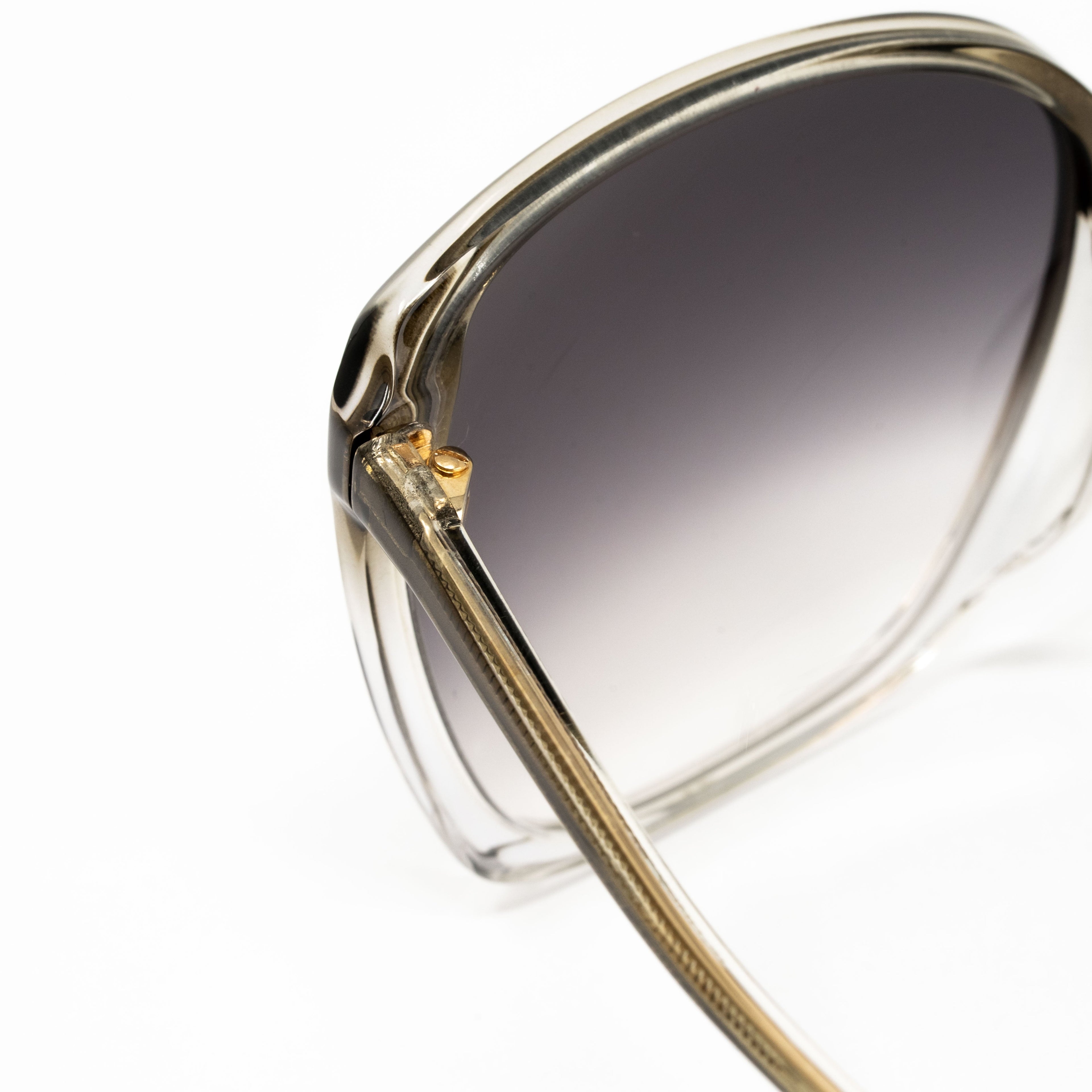 Matthew Williamson x Linda Farrow Beige Sunglasses