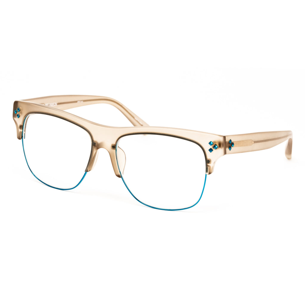 Matthew Williamson x Linda Farrow Champagne Eyeglasses
