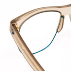 Matthew Williamson x Linda Farrow Champagne Eyeglasses