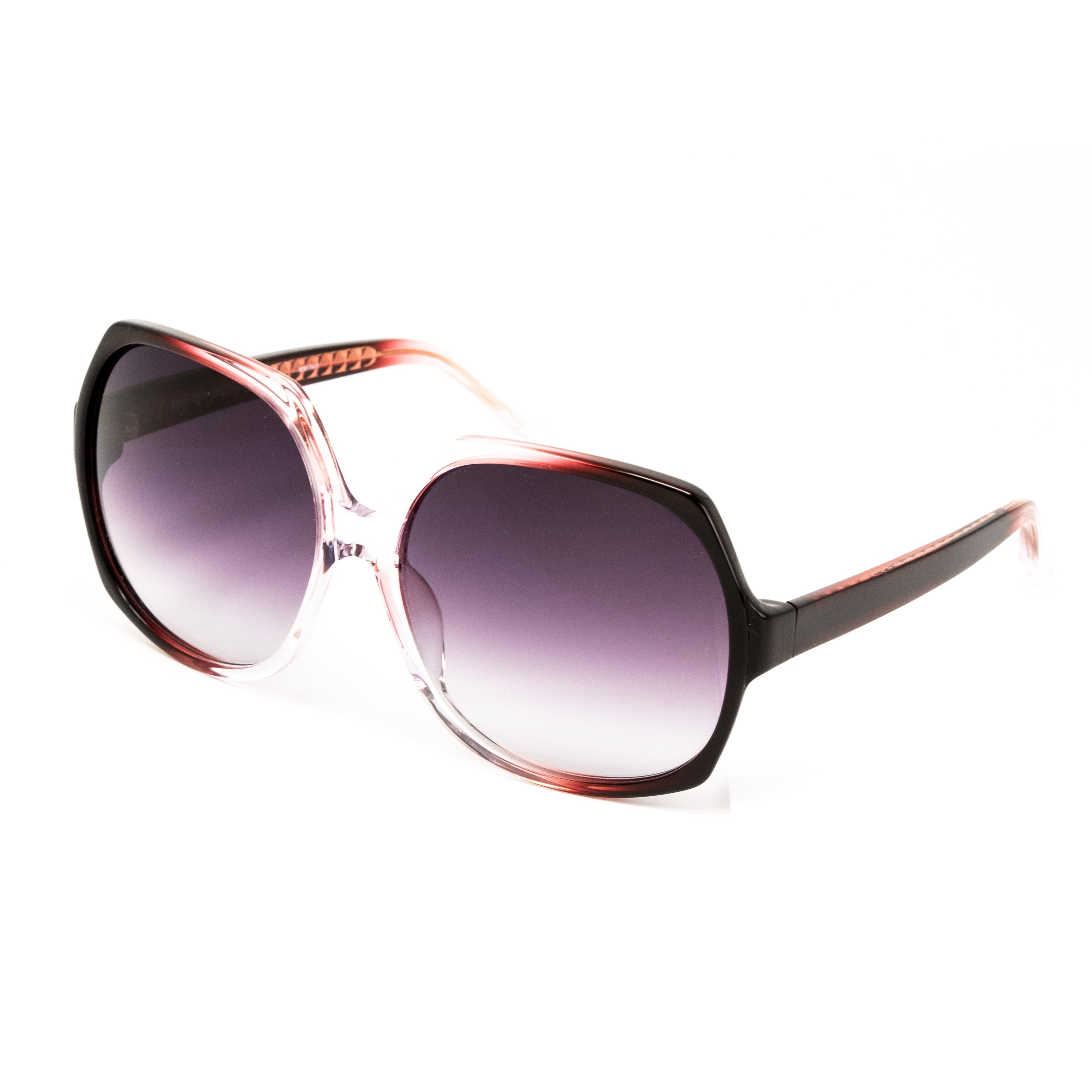 Matthew Williamson x Linda Farrow Red Oversized Sunglasses