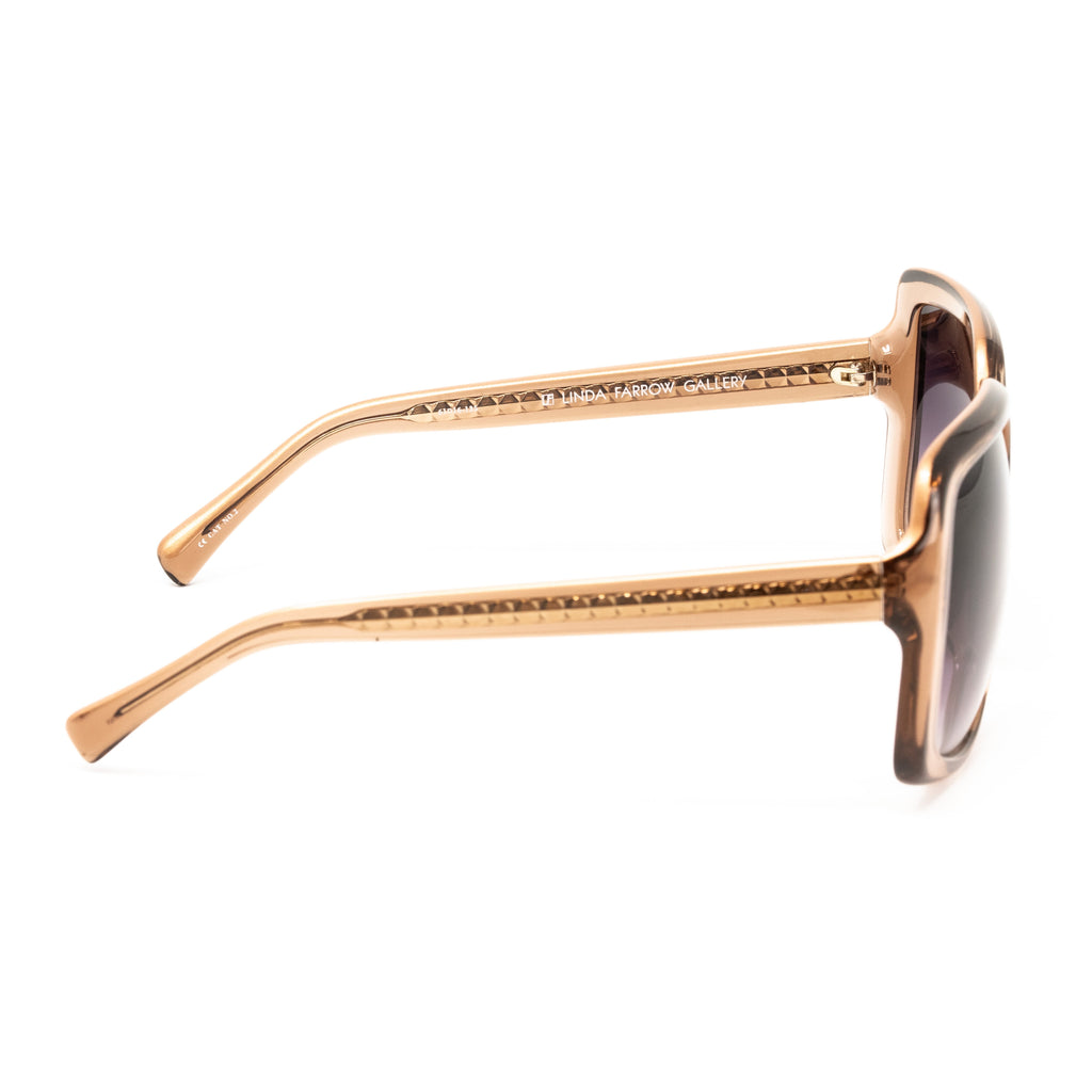 Matthew Williamson x Linda Farrow Caramel Sunglasses