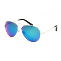 Matthew Williamson x Linda Farrow Mirror Blue Sunglasses
