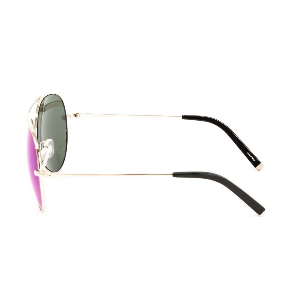 Matthew Williamson x Linda Farrow Mirror Blue Sunglasses