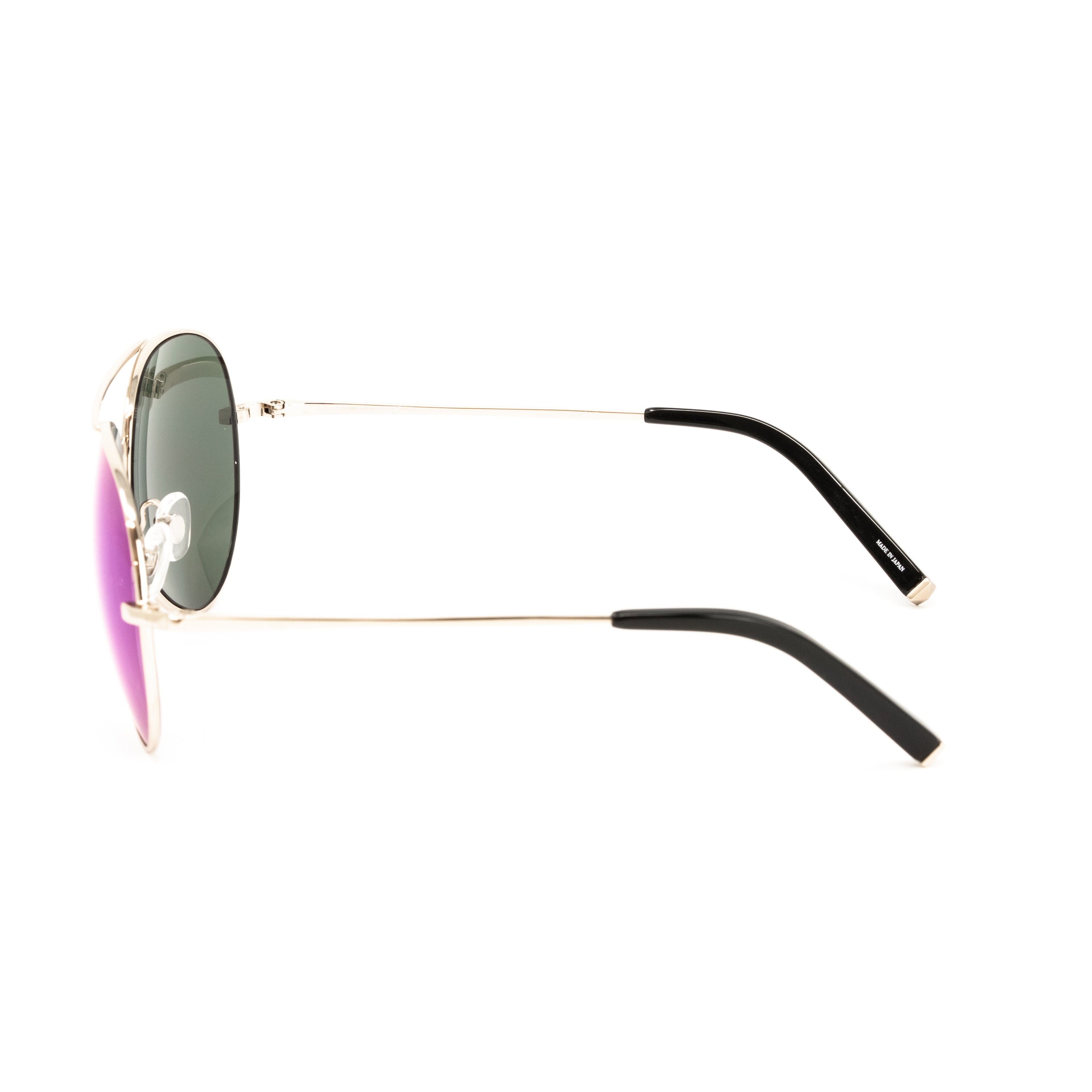 Matthew Williamson x Linda Farrow Mirror Blue Sunglasses
