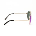 Matthew Williamson x Linda Farrow Mirror Blue Sunglasses