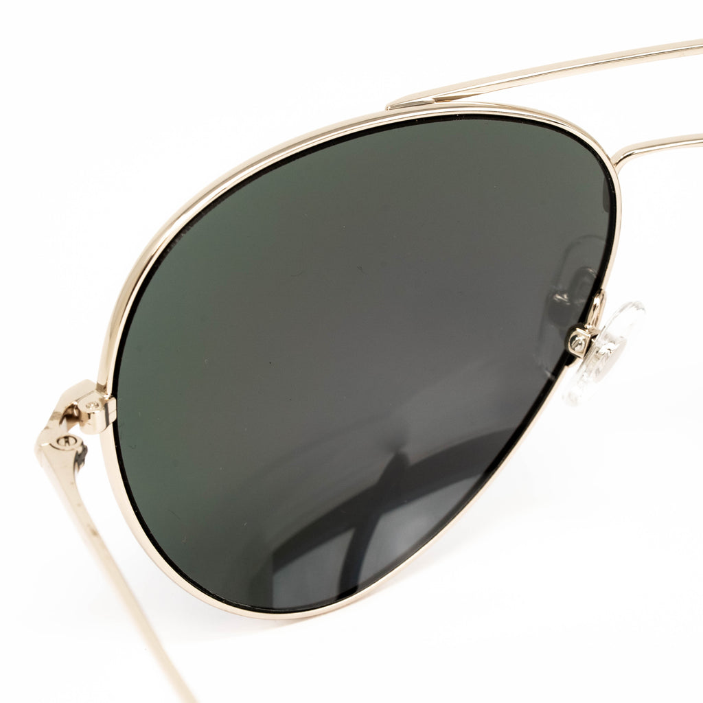 Matthew Williamson x Linda Farrow Mirror Blue Sunglasses