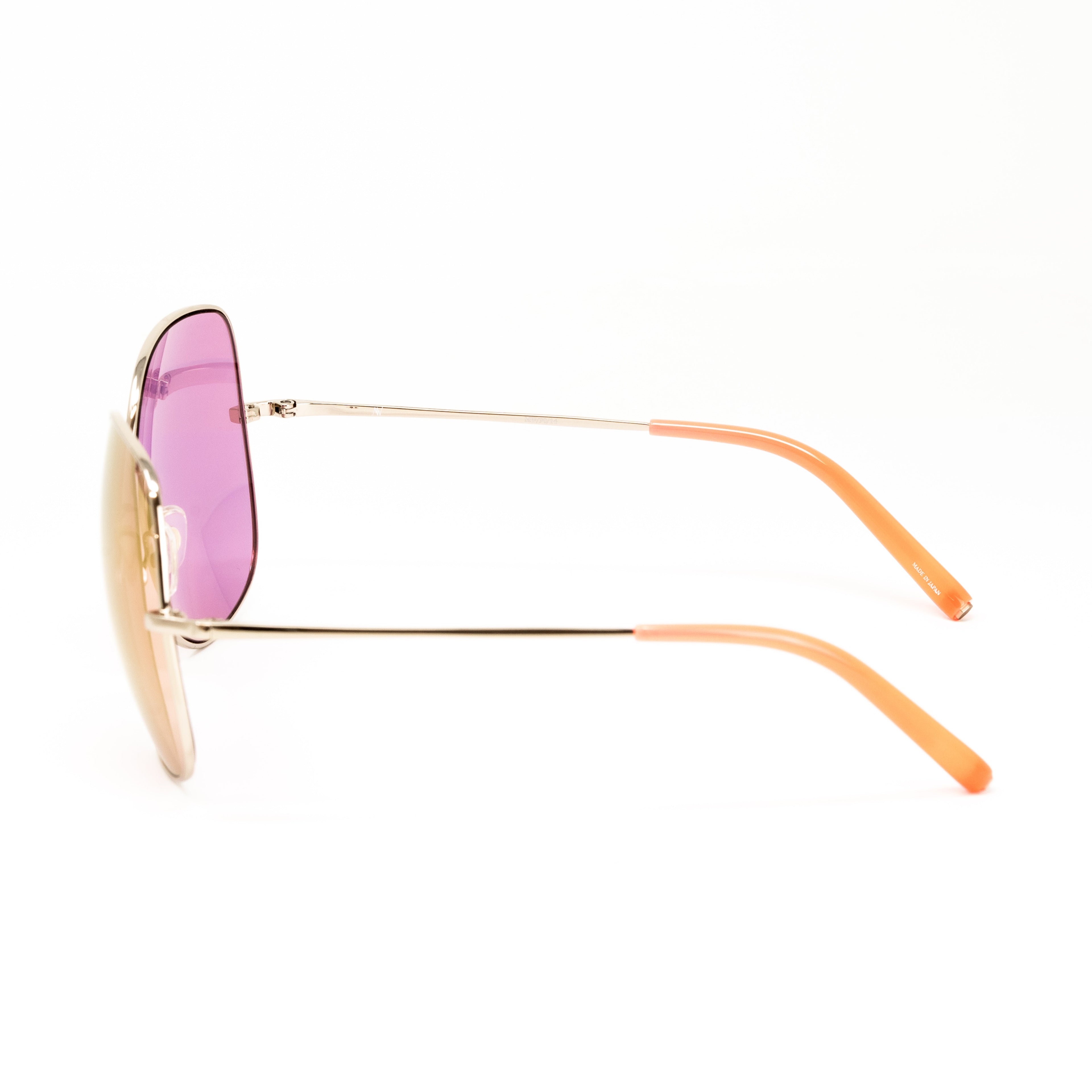 Matthew Williamson x Linda Farrow Oversized Pink Sunglasses